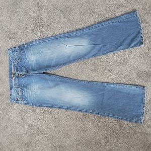 Luck Brand slim bootleg 34 long jeans
